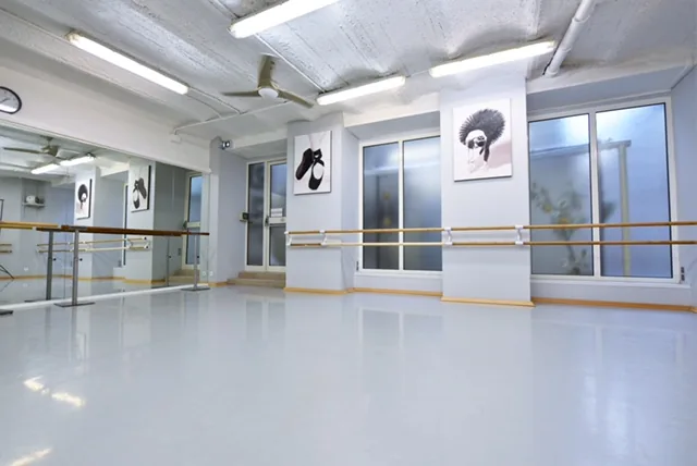 La salle de danse de Danse Passion, au 23 Avenue Désambrois à Nice.
